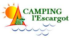 logo camping lescargot shadow